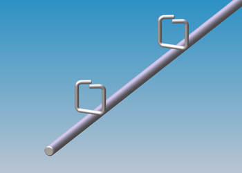 Eén-kabel-route met S320 series